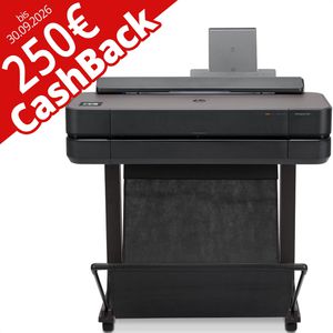 HP DesignJet T650 Großformatdrucker, 250 Cashback