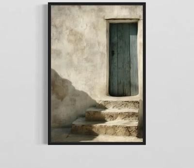 Inspired Living Frameless Olive Tree Minimalist Canvas Print Mediterranean Botanical Wall Art Decor 30x40cm No Frame 6