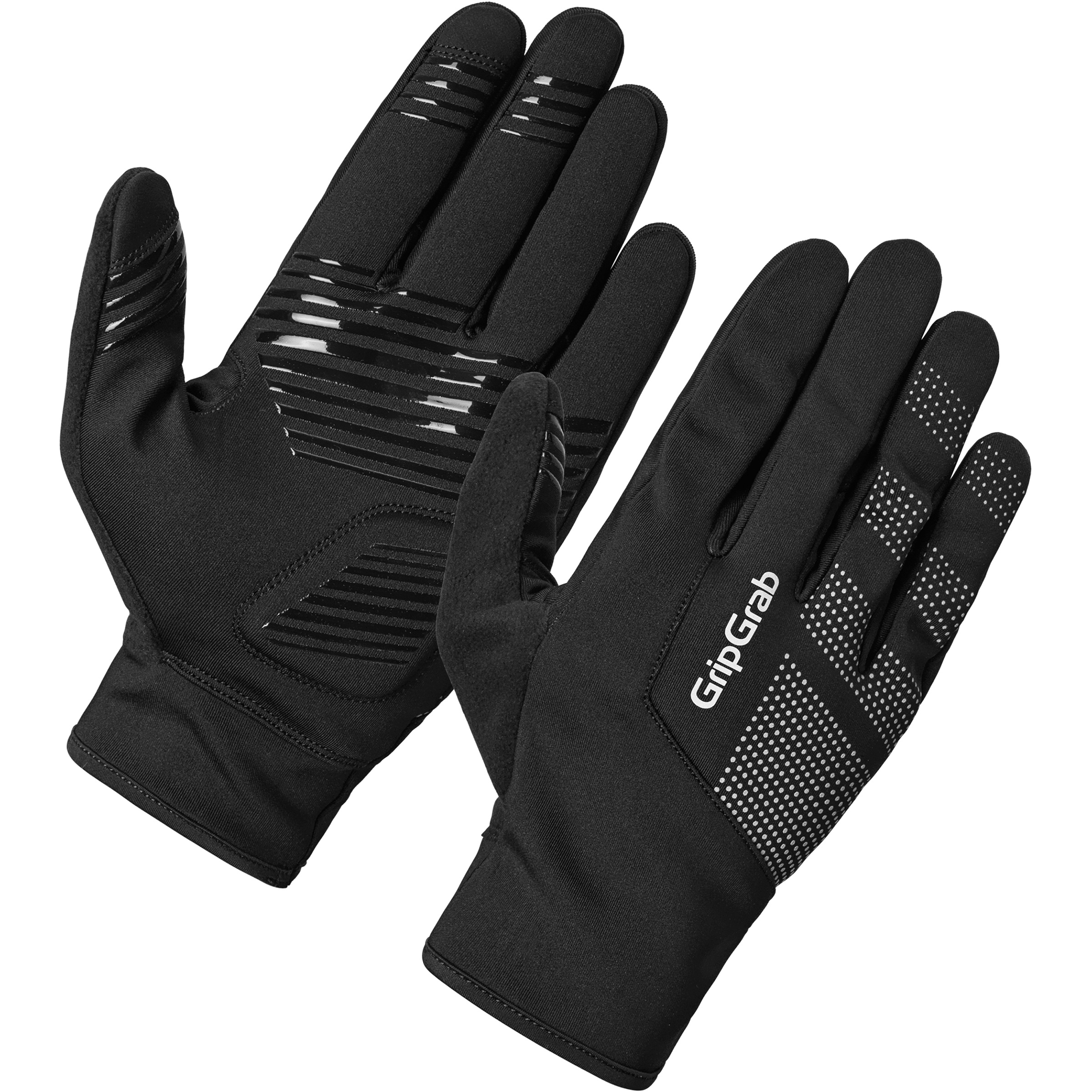 GripGrab RIDE 2 Windproof Spring-Autumn Fingerhandschuhe schwarz Größe S Rennrad | Gravel Geruchsneutralisierend Wasserabweisend