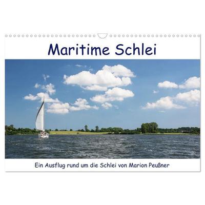 Maritime Schlei (Wandkalender 2026 DIN A3 quer), CALVENDO Monatskalender