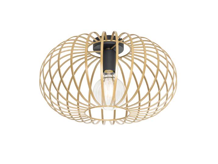 Plafonnier design doré 39 cm - Johanna