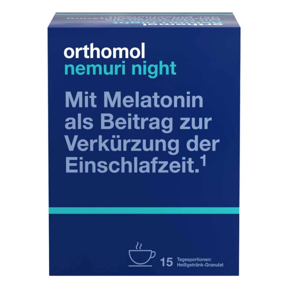 Orthomol pharmazeutische Orthomol Nemuri night Heißgetränk-Granulat 16918013