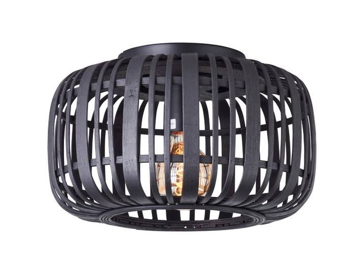 Deckenleuchte Woodrow Schwarz max. 60 Watt Deckenlampe