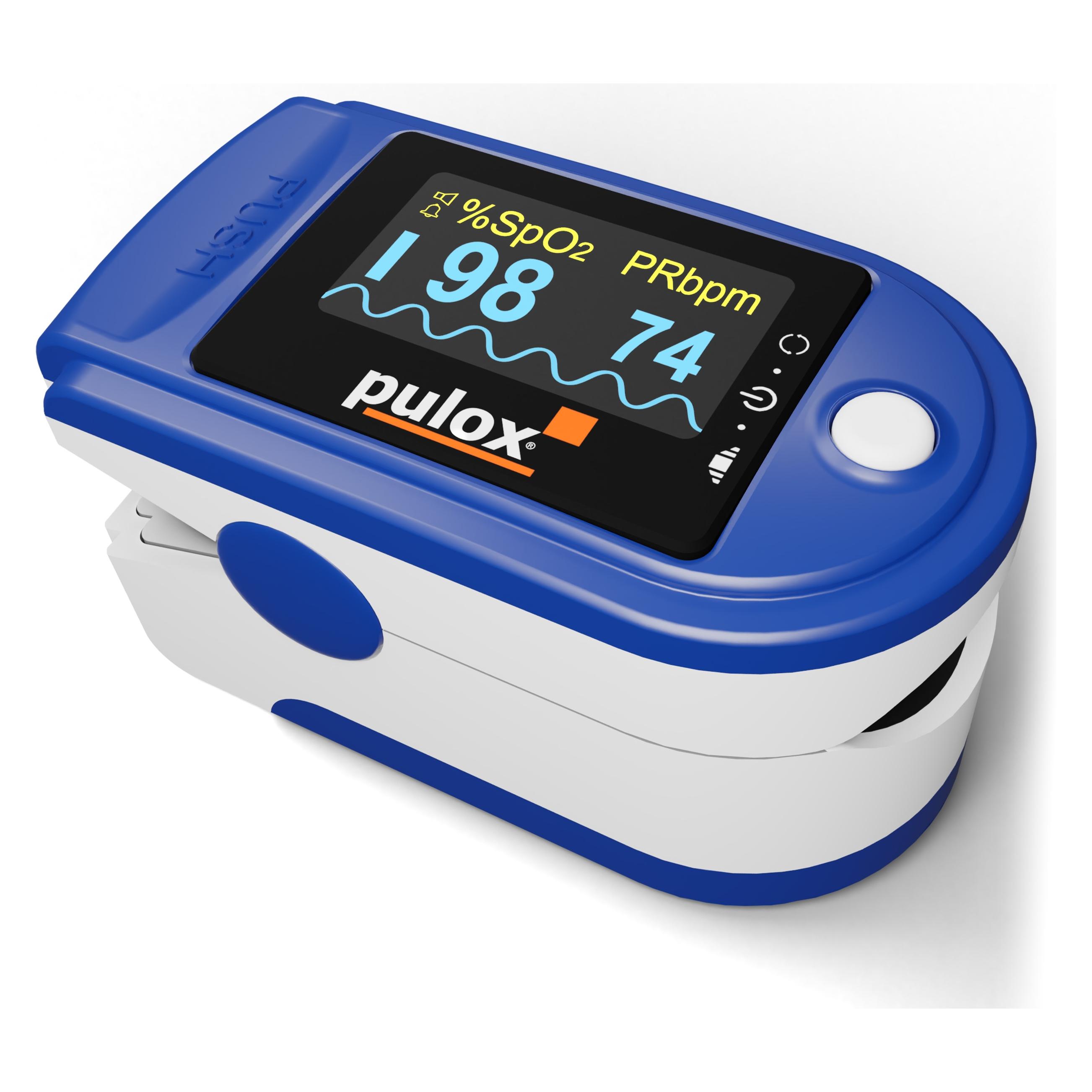 Pulox Pulsoximeter PO-200A Solo blau (17524649)