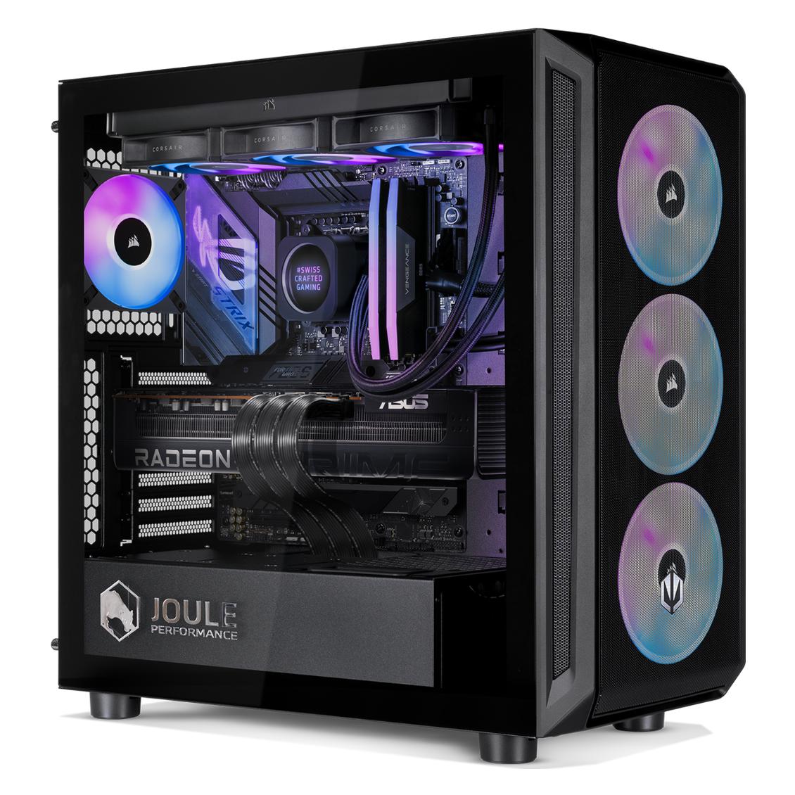 Joule Performance High End Gaming PC RX9070 R7 32GB 2TB L1134960 (2000 GB, 32 GB, Radeon RX 9070) (L1134960-END700-B-251)