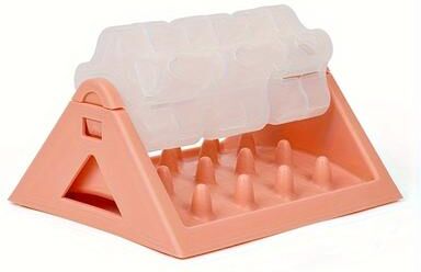 Multicon Wholesale Hub Durable Interactive Dog Food Dispenser, Slow Feeding Puzzle Feeder, Leak Proof Design For Healthier Digestion pink