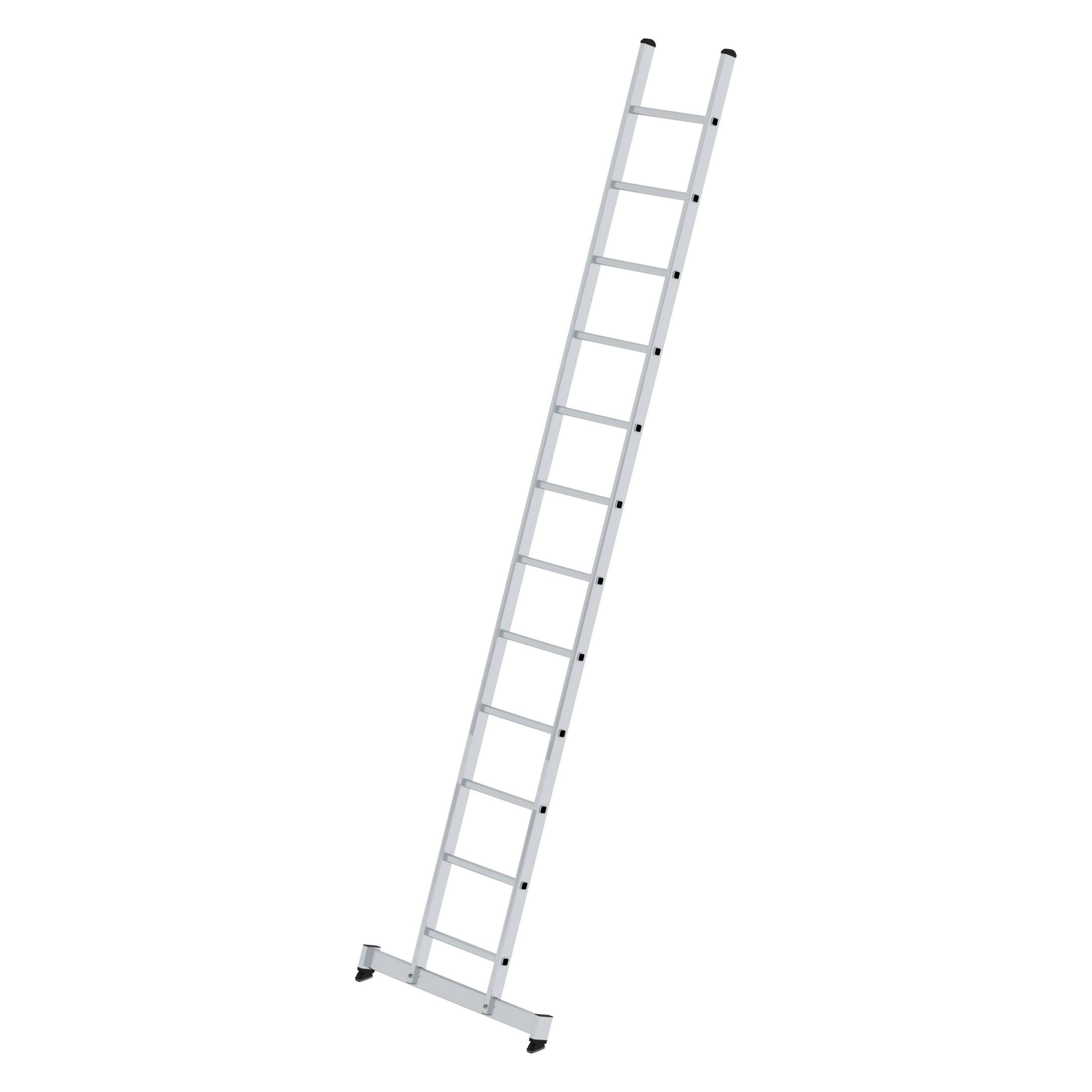 Munk Sprossen-Anlegeleiter mit nivello-Traverse 12 Sprossen (Anlegeleiter, 360 cm) (228733)