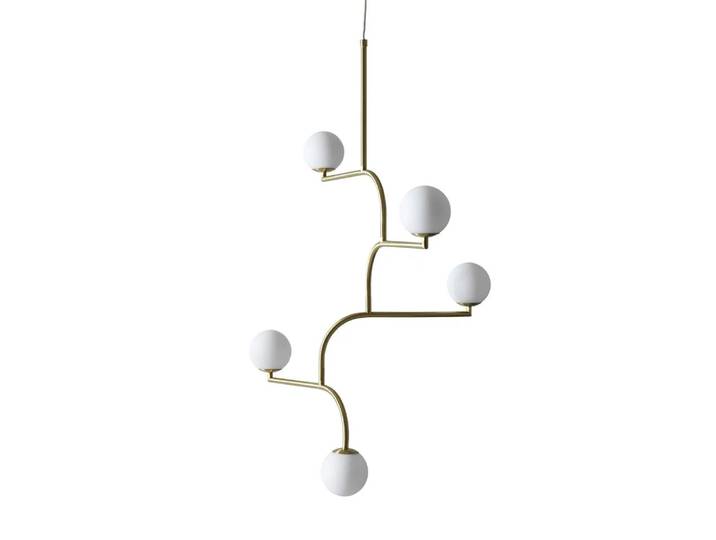 Pholc Lampe à suspension Mobil 100 laiton