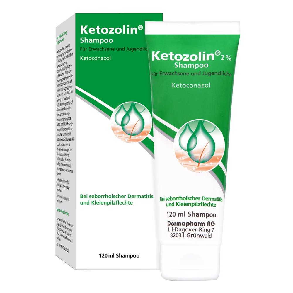 DERMAPHARM AG Ketozolin 2% Shampoo 02837759