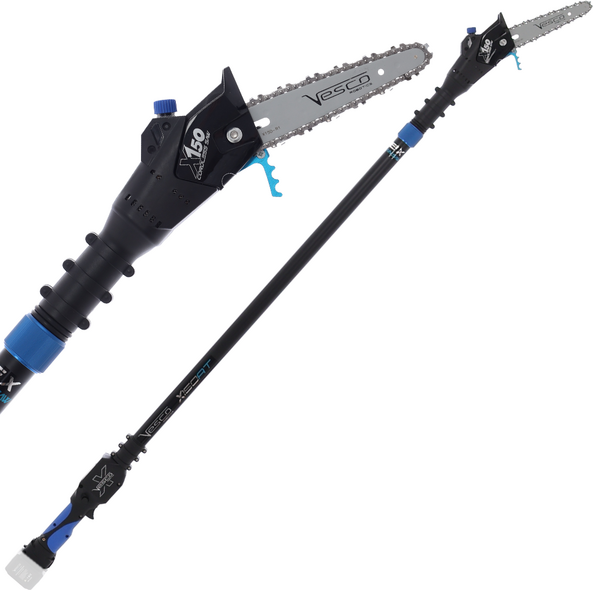 Vesco X150AT - Élagueuse à batterie sur perche télescopique - 160-250 cm - 21,6 V - SANS BATTERIE NI CHARGEUR