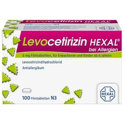 Levocetirizin HEXAL® Antiallergikum 100 St