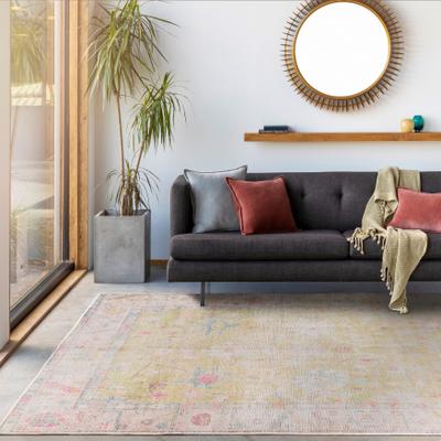 Livabliss Annabelle Traditional Floral Machine Washable Area Rug