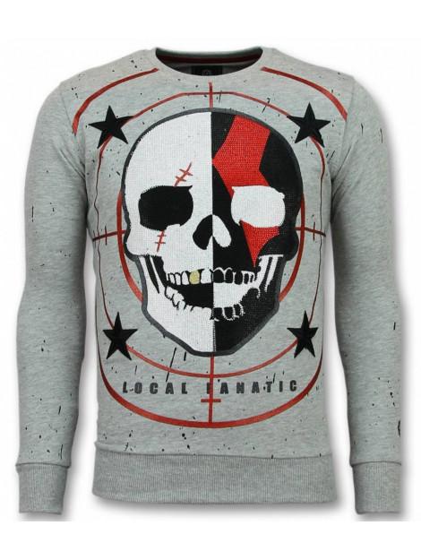 Local Fanatic Skull trui god of war sweater