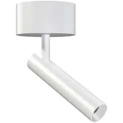Alp 4,5W 36o 2700K Mattweißer LED-Aufbaustrahler, Hochwertiger Akzentstrahler für den Innenbereich (Farbtreue CRI > 90) - Beneito & Faure