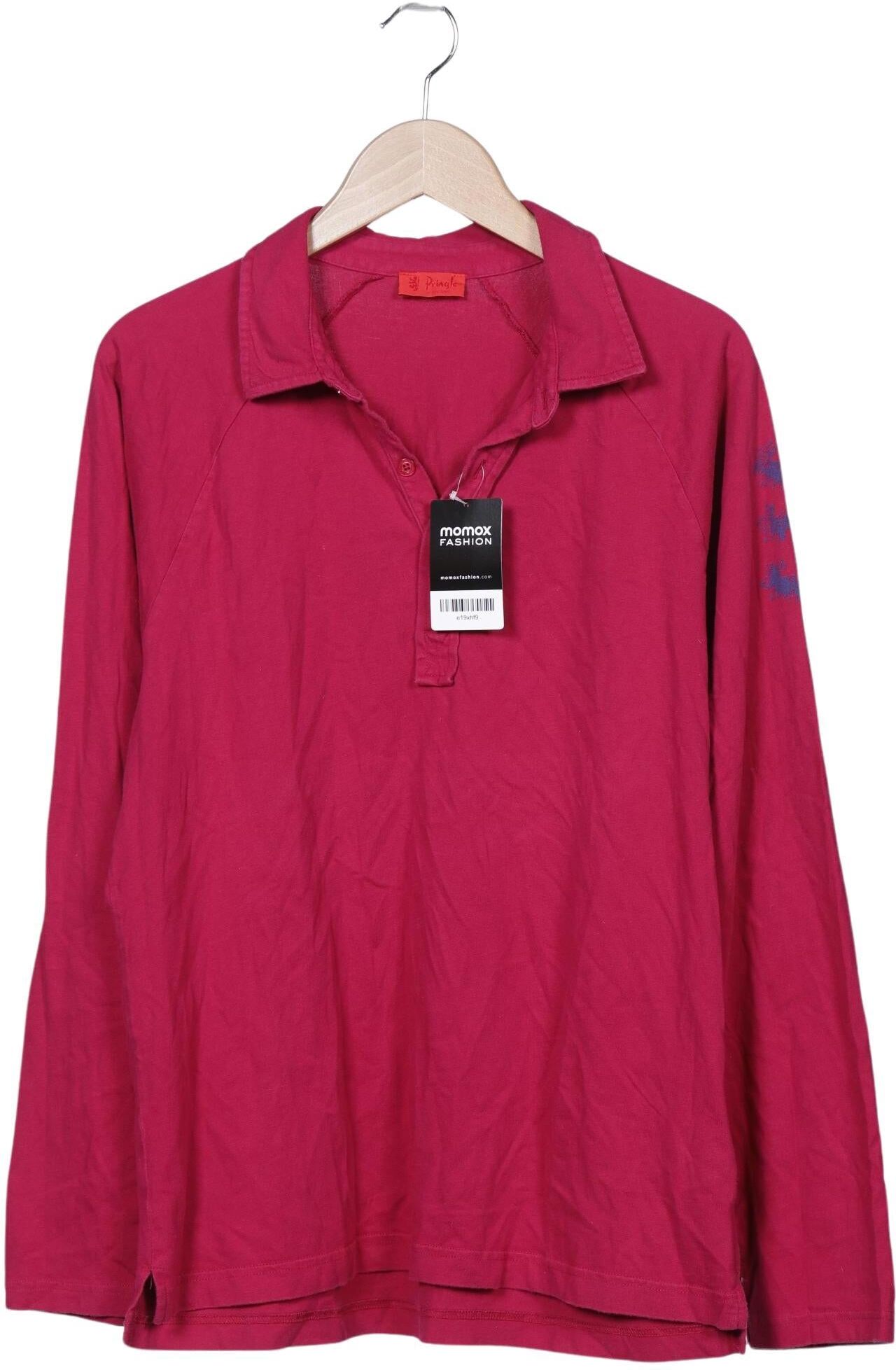 Pringle of Scotland Herren Poloshirt, Pink, Gr. XL, Baumwolle - Second Hand