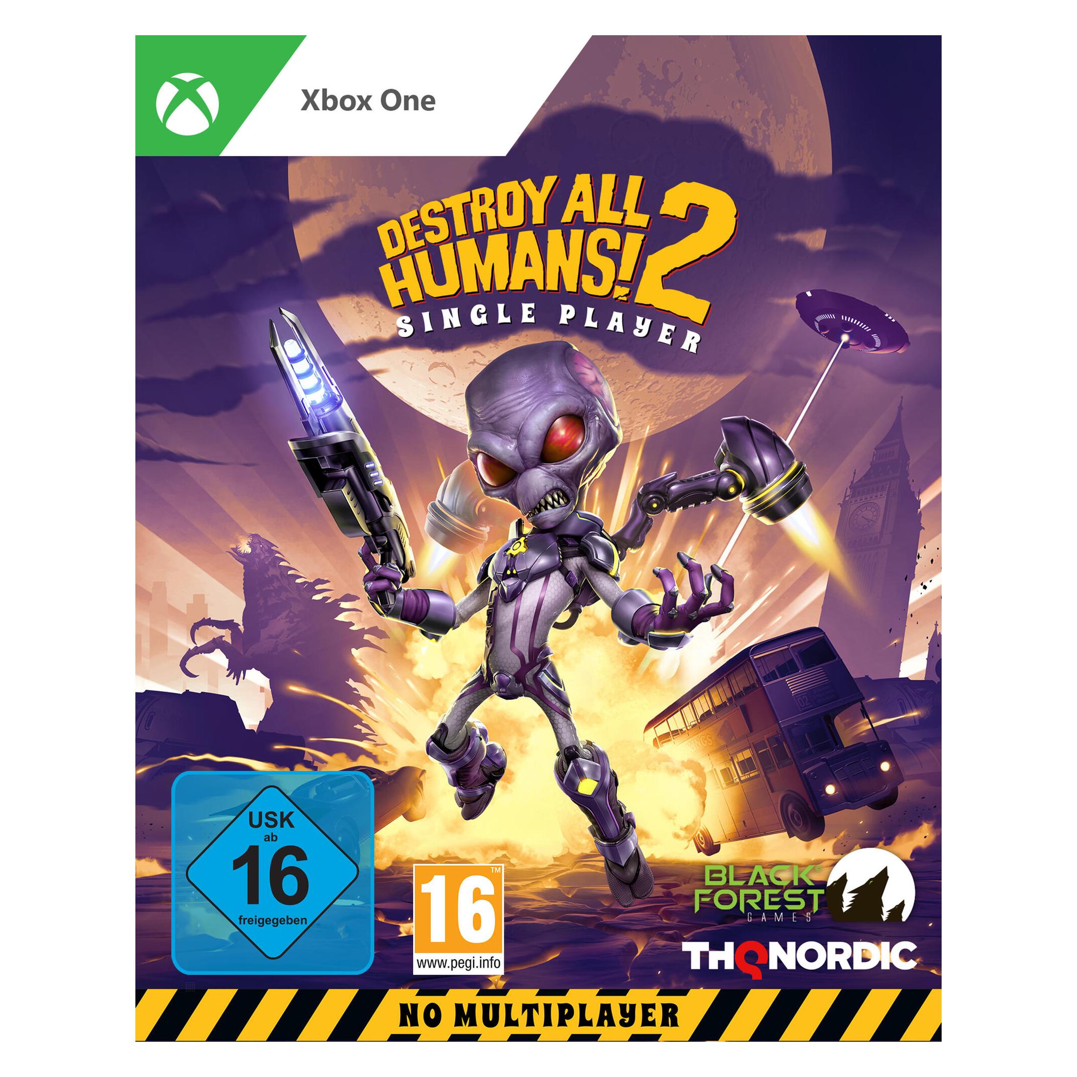THQ Destroy All Humans! 2 - Reprobed: Single Player (Xbox One S, EN, ES, FR, IT) (9120080079817)