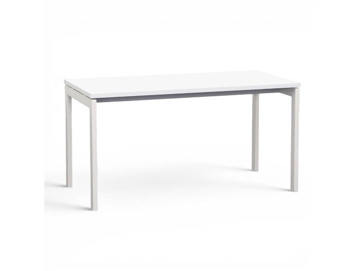 Schreibtisch Mdd Ogi 140x70 cm, Weiss/Weiss, Neu, Bürotisch - für Büro oder Homeoffice