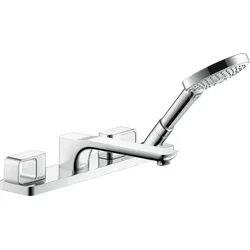 Hansgrohe AXOR Urquiola 4-Loch Fliesenrandarmatur, Brushed Brass
