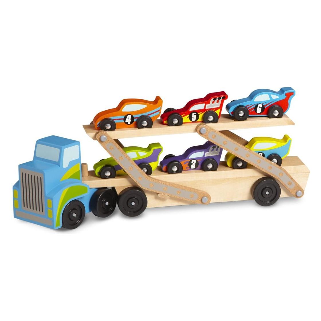 Melissa & Doug MND Wooden Mega Race-Car (6073486)