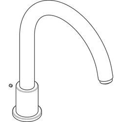 Hansgrohe Auslauf Vernis 4-Loch Wannenarmatur 93904000