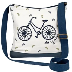Shoulder Bag Let's Ride weiß 600