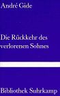 André Gide - Die Rückkehr des verlorenen Sohnes - Preis vom 30.09.2026 09:01:18 h