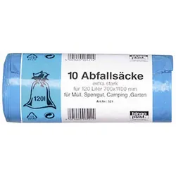 Abfallsäcke 120L 10 Stück 70x110cm