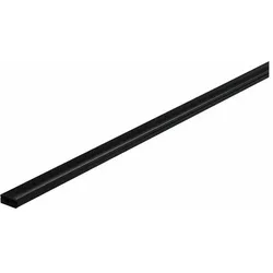 PAULMANN LED Strip Profil Base Schwarzer Diffusor 2m Schwarz