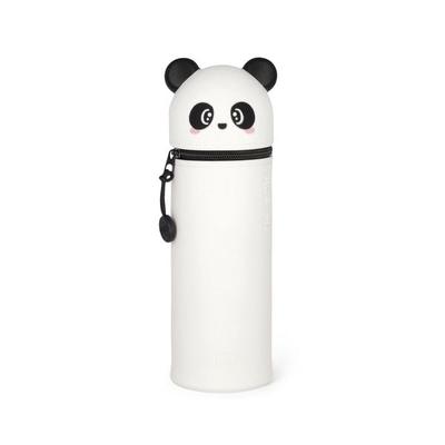 Legami 2-in-1 Federmäppchen aus Silikon - Kawaii - Panda
