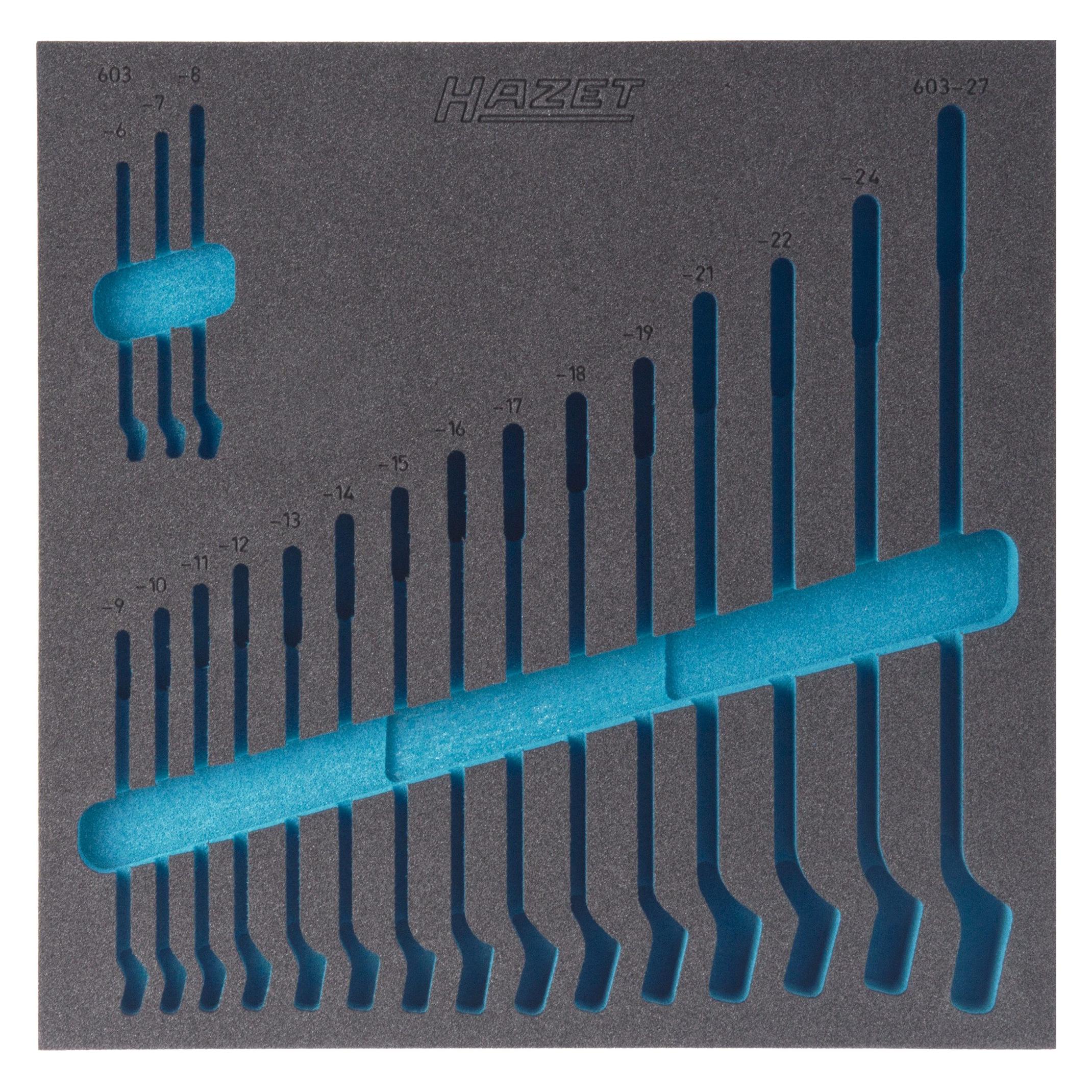 Hazet 2-Komponenten Weichschaum-Einlage 163-99L (163-99L)