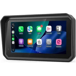 Sencor, Autoradio Zubehör, Wywietlacz na motor bezprzewodowy CarPlay i Android Auto