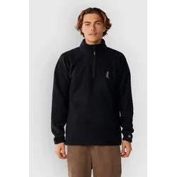 Rip Curl S-Series Polartec Crew Half-Zip Fleece Pullover black Gr. L
