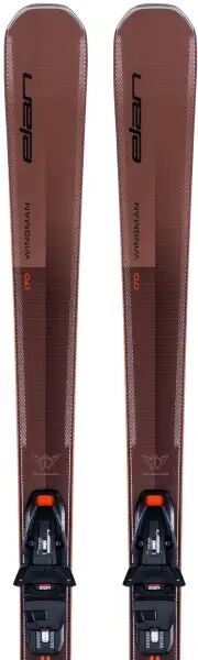 All Mountain Skis Elan Wingman 78 TI + Shift X EL 10 GW (170cm - Brown)  - Brown;Black