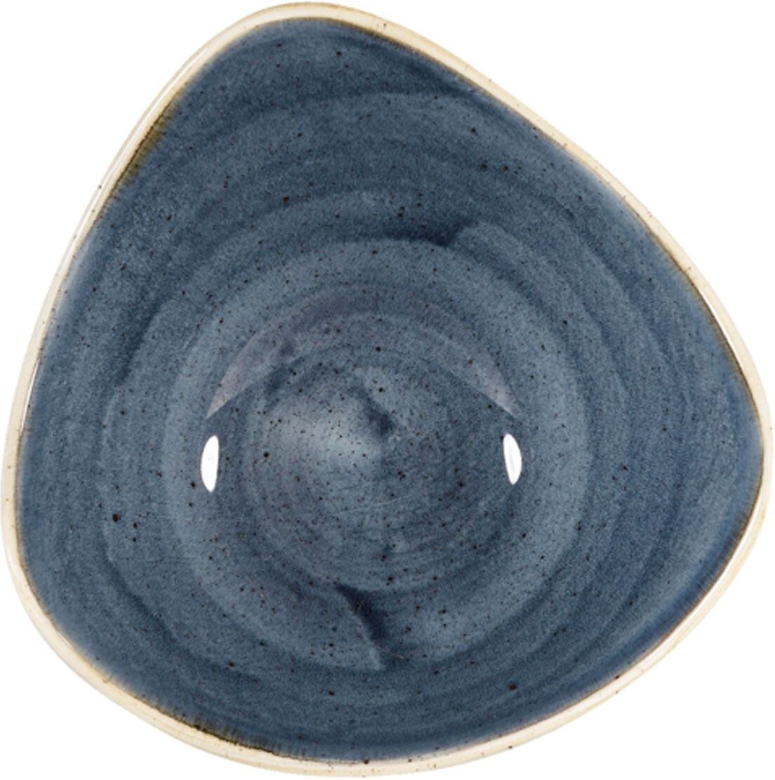 Churchill Ciotola Triangolare 23,5 Cm Stonecast Blueberry