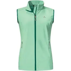 SCHÖFFEL Damen Schlupfjacke Softshell Vest Tonion L, Größe 36 in Grün Grün