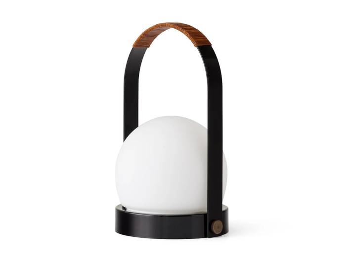 Audo Copenhagen Lampe de table portable Carrie Black