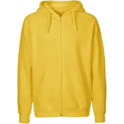 Neutral Herren Bio Kapuzen Sweatjacke O63301 yellow XL