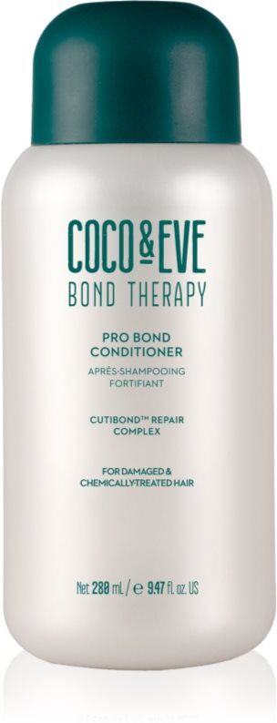 Coco & Eve Bond Therapy Pro Bond Conditioner après-shampoing hydratant et fortifiant pour cheveux abîmés et traités chimiquement 280 ml
