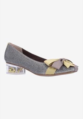 Women's Jollee Pump by J. Renee in Pewter (Size 12 M)