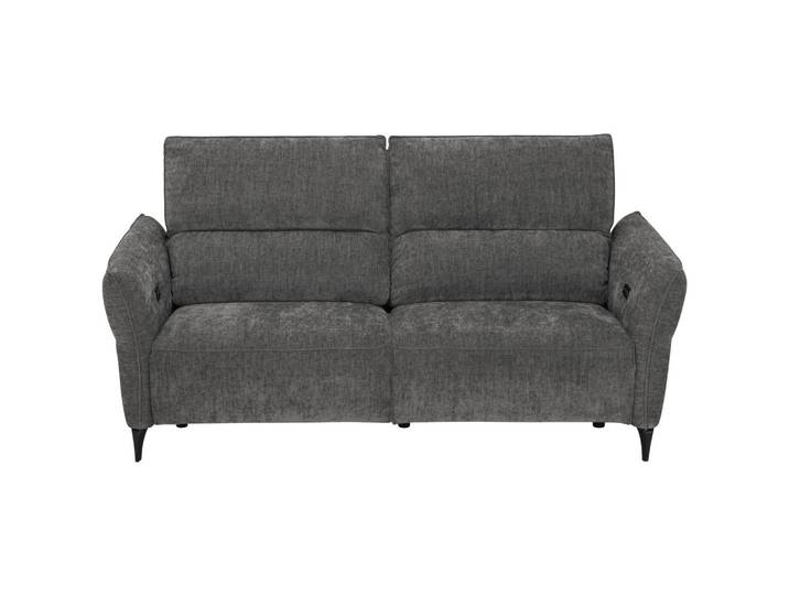 2-sitzer-sofa Mikrofaser Dunkelgrau