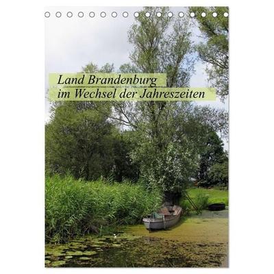 Land Brandenburg im Wechsel der Jahreszeiten (Tischkalender 2027 DIN A5 hoch), CALVENDO Monatskalender