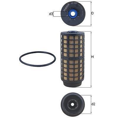 Knecht Kraftstofffilter [Hersteller-Nr. KX399D] für Iveco
