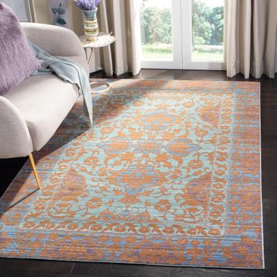 SAFAVIEH Valencia Hyeng Distressed Vintage Boho Oriental Polyester Rug