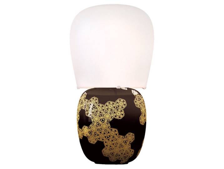 Hive Tischleuchte Black - KDLN - Wohnzimmer - Design - Keramik - Mit Schirm