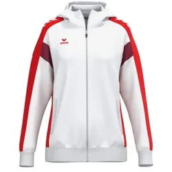 Erima Celebrate 125 Training Jacket with hood Damen - weiß/rot -