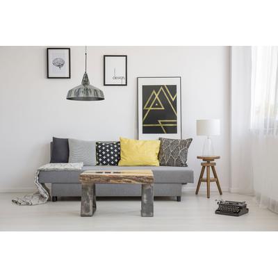 KAYOOM Hängeleuchte "Harlow", beige (cremeweiß), Ø 49,5cm H: 33cm, 1 Stk., Leuchten, modern, vielseitig kombinierbar, Hängeleuchte