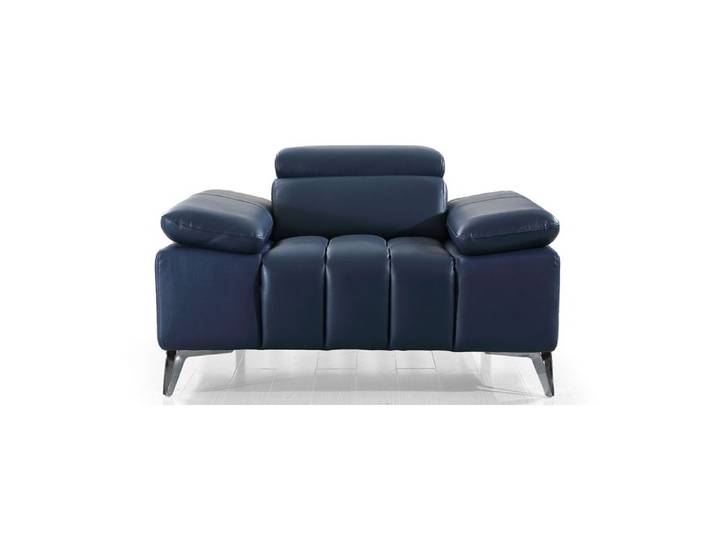 Fauteuil cuir Design LYAM