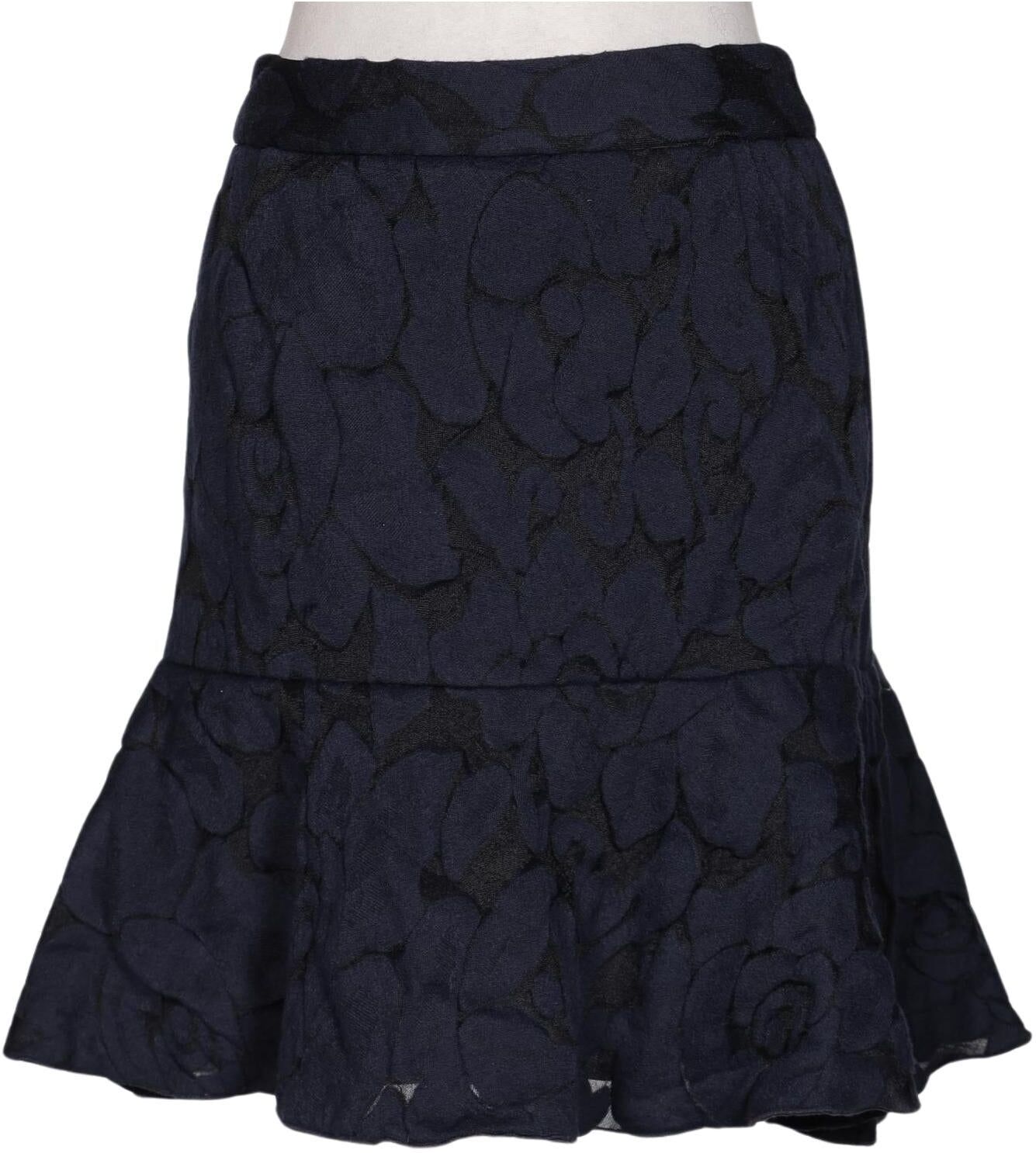 Markus Lupfer Damen Rock, Marineblau, Gr. XS, Baumwolle / Synthetik - Second Hand