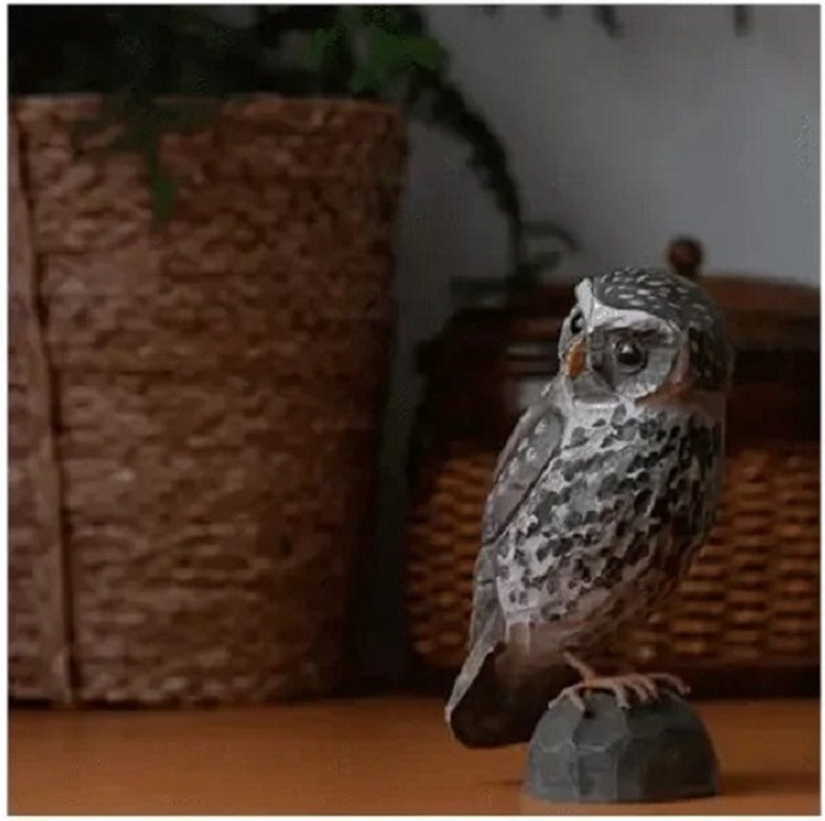 Wildlife Garden Houten Steenuil voor in de tuin