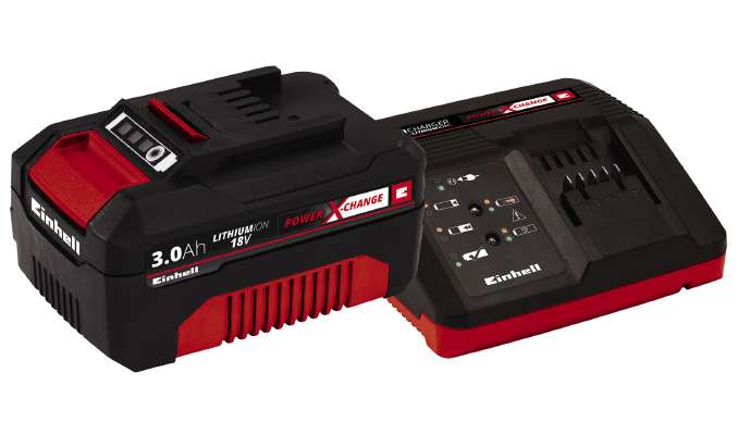 EINHELL POWER-X-CHANGE STARTER KIT 18 V/3,0 AH 08437808